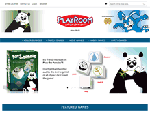 Tablet Screenshot of playroomentertainment.com